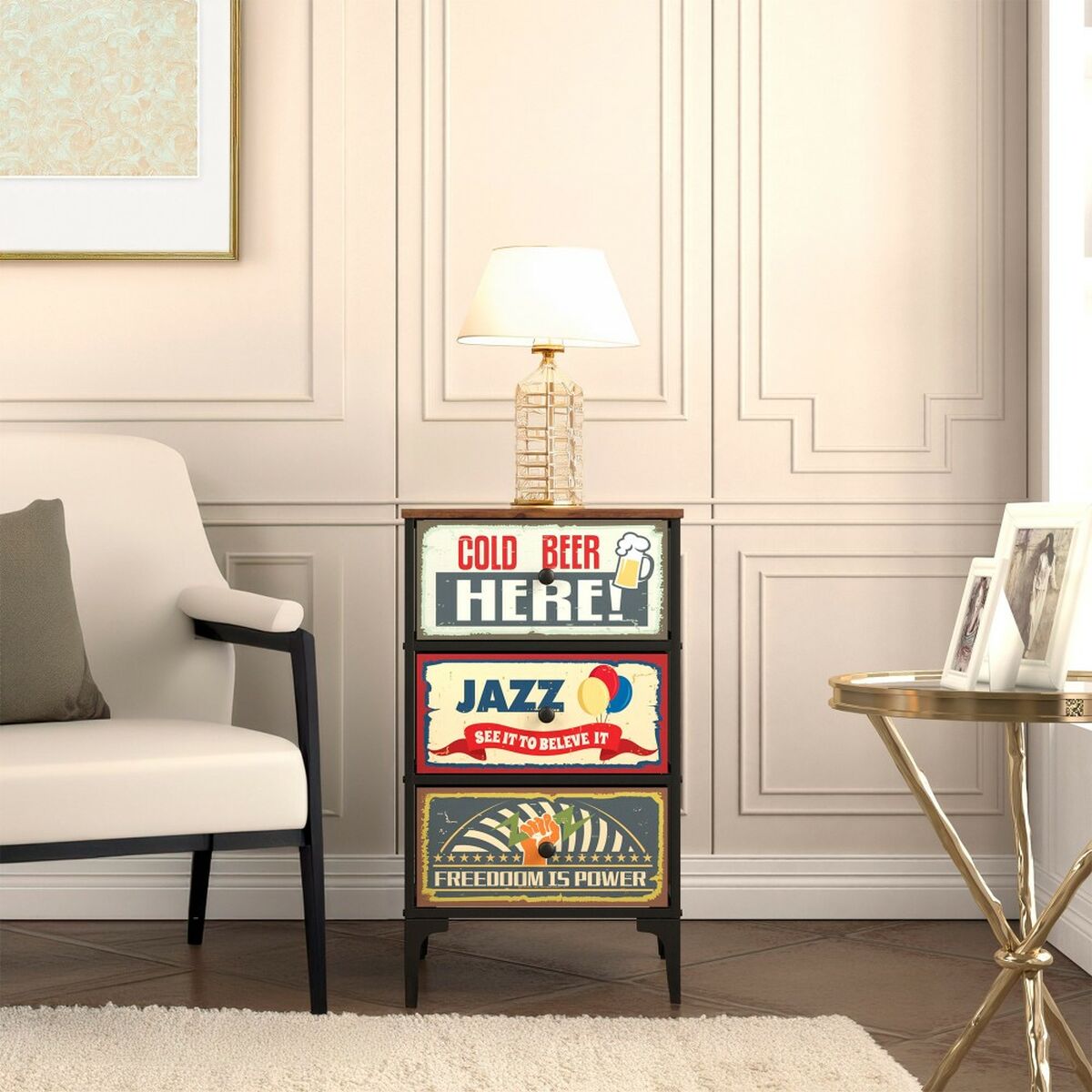 Comodă Max Home Vintage 45 x 77 x 30 cm